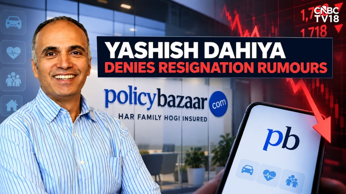 PB Fintech shares fall despite CEO Yashish Dahiya denying resignation rumours