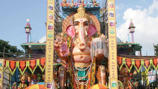 Hyderabad Ganapati. (Image Shutterstock)