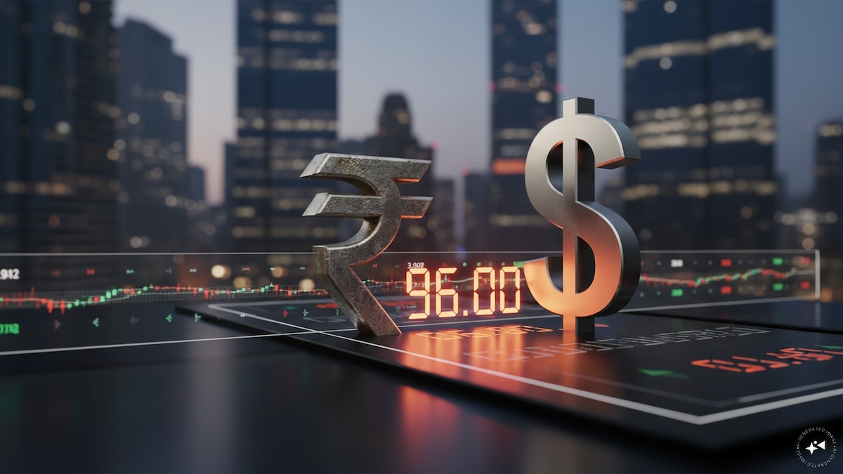 Rupee Plunges Past 96 Against Dollar Amidst Fed Rate Hike and Global Headwinds
