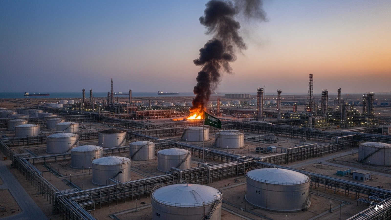 The Night the Sky Burned Over the Oil Fields