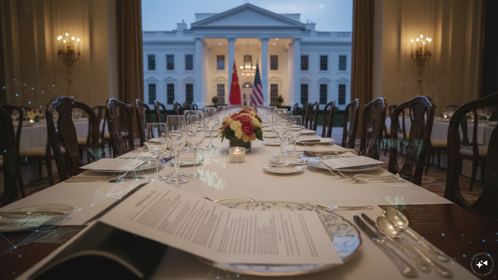 Why Tech Titans Are Securing A Seat At The Trump Xi Dinner Table