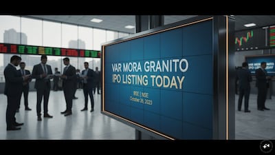 Varmora Granito Shares Debut with Nearly 5% Premium on NSE, Outperforming Expectations