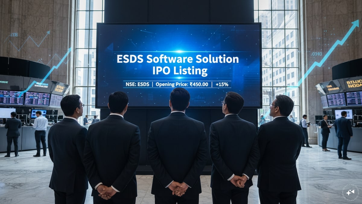 ESDS Software Solutions makes blockbuster debut; shares list at 76% premium on NSE