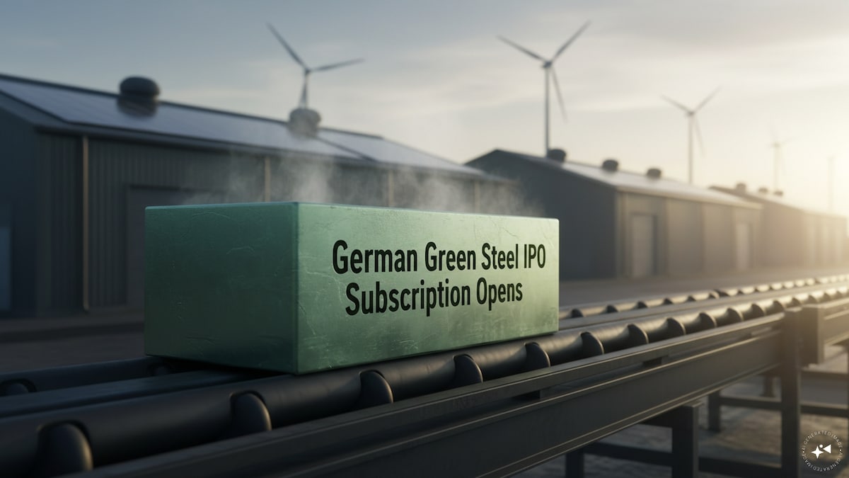 German Green Steel IPO opens today: Should you subscribe? GMP, price band and key details - CNBC TV18