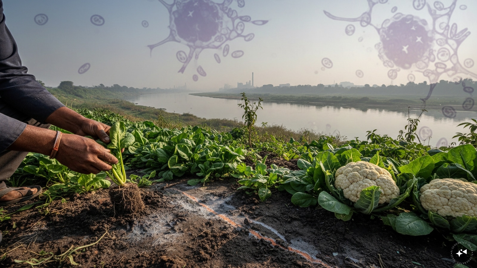 Yamuna vegetables and cancer risk: What Delhi's latest study found and what farmers should do