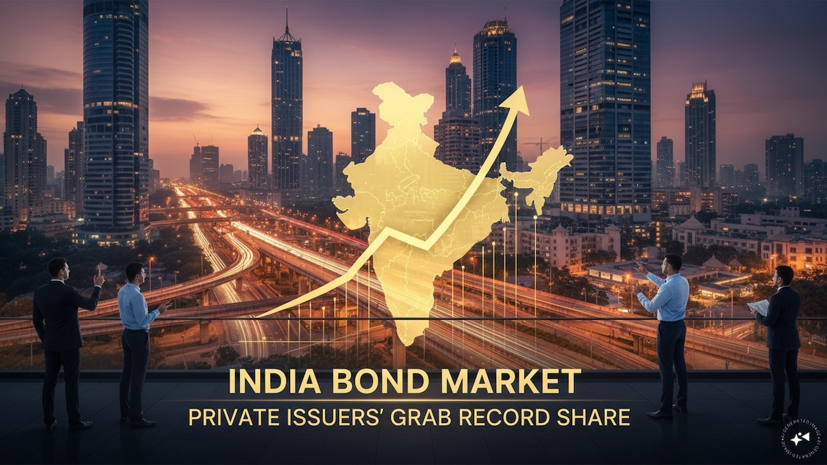 Private issuers grab record share of India bond market