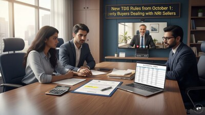 New TDS Rules for Property Buyers Dealing with NRI Sellers Effective October 1