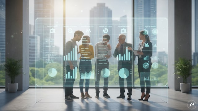 Customers should compare account features (Image AI generated)