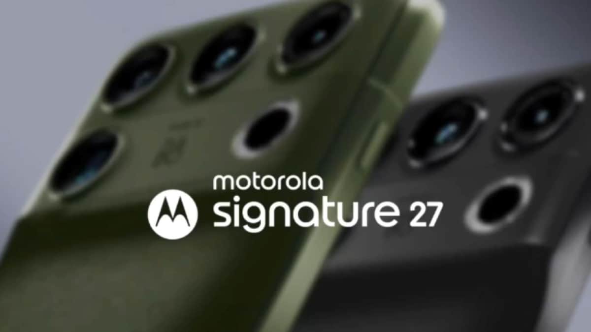 Motorola Signature 27 unveiled with Snapdragon 8 Elite Extreme Gen 6: Key features