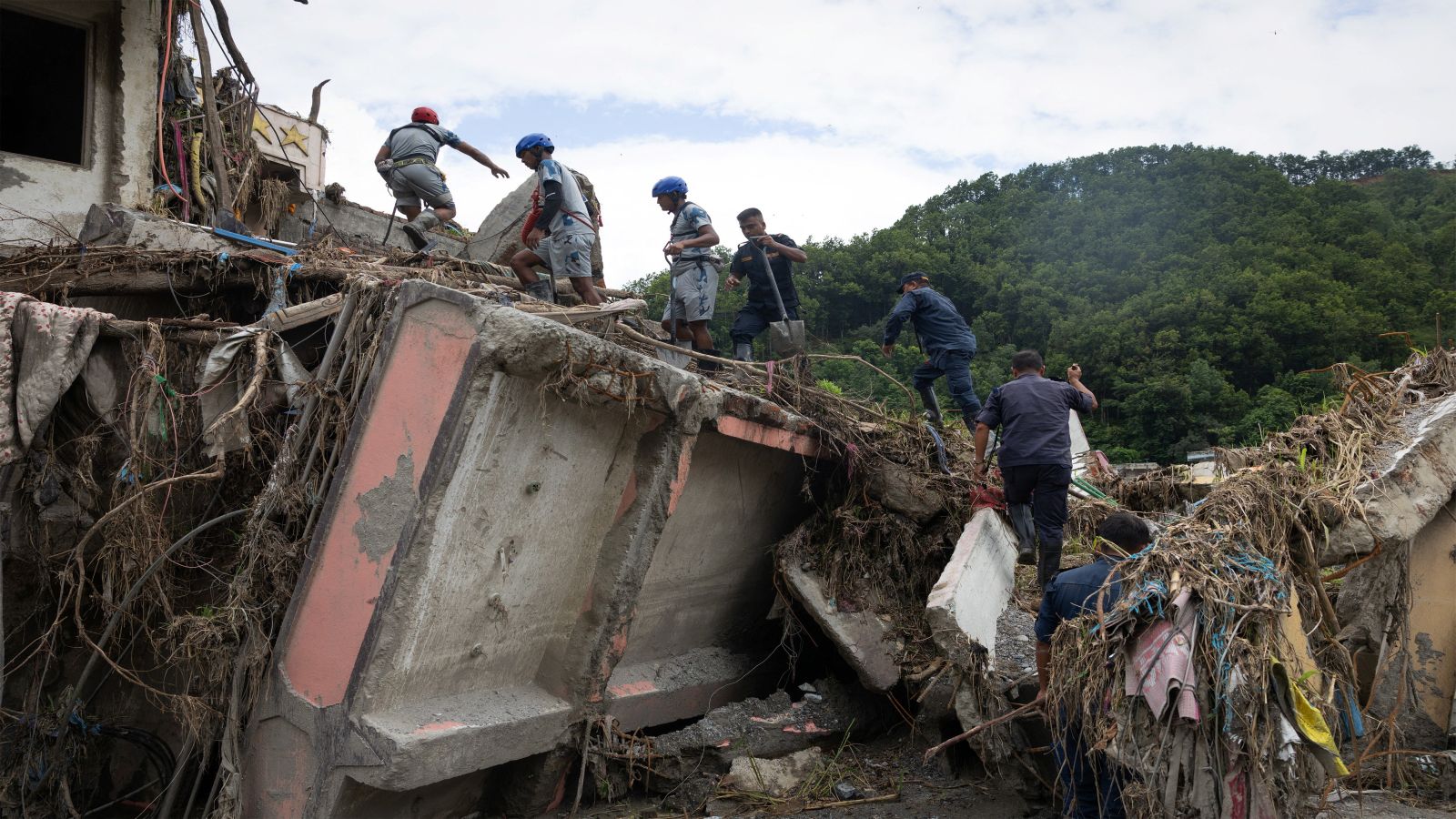 Inside the Nepal Flood Crisis Where Five Thousand People Remain Missing After the Avalanche