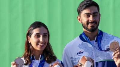 Anantjeet, Parinaaz Clinch Historic Skeet Mixed-Team Bronze for India