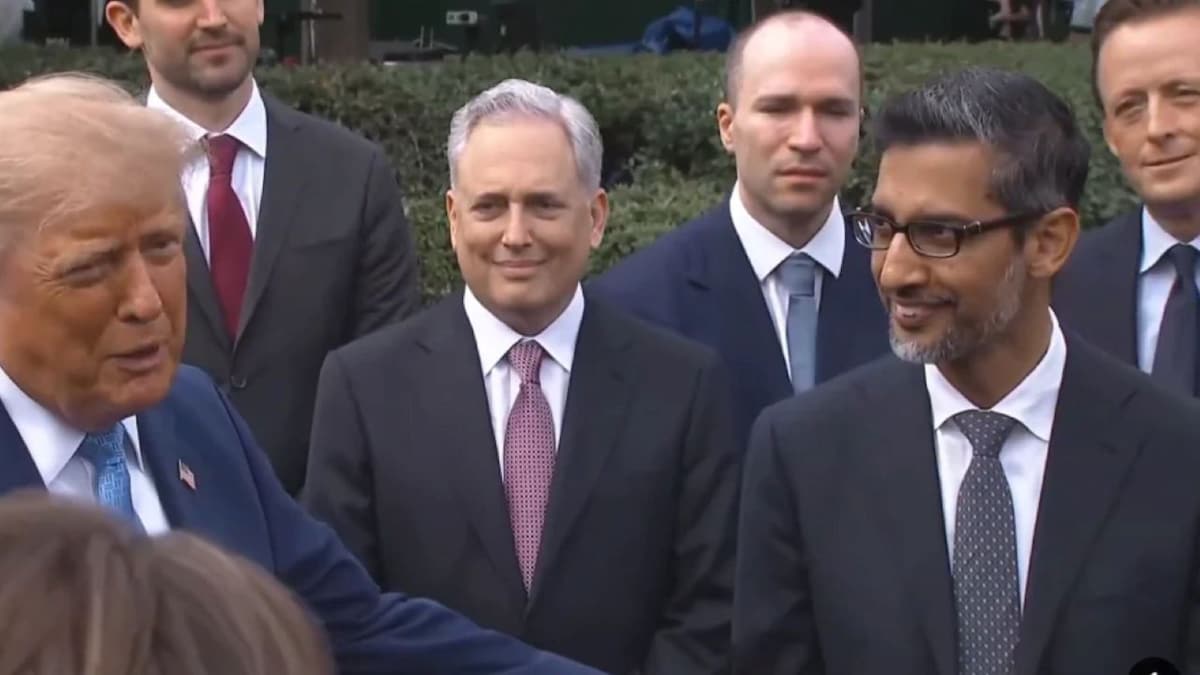 Trump calls Sundar Pichai a 'monster' at White House; Google CEO responds with witty one-liner
