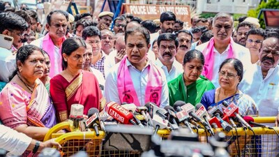 BRS MLAs suspended from Telangana Assembly