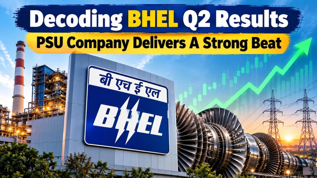 BHEL Q2 Results: All-round beat takes PSU stock higher by 4%, margins expand