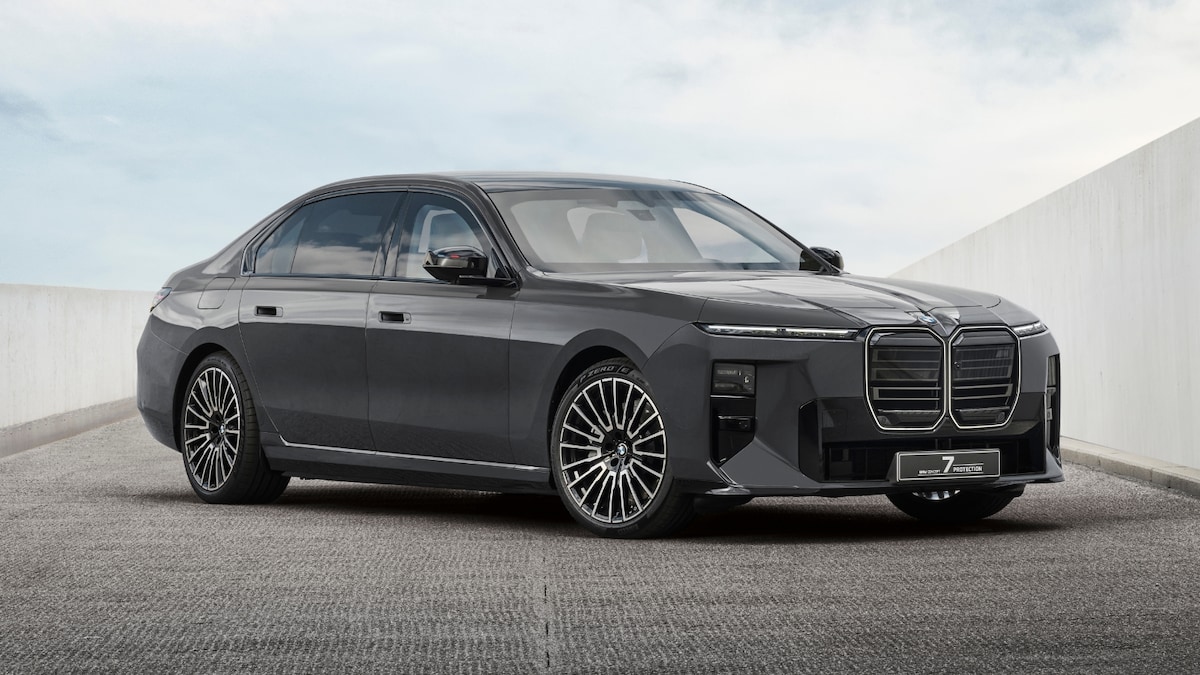 BMW's new concept car looks like regular sedan but is designed to stop bullets | In pics