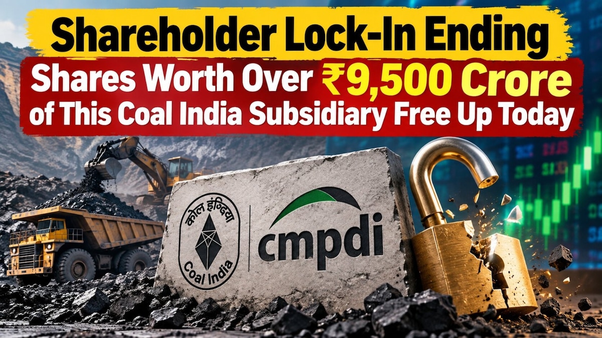 Central Mine Planning & Design Institute shares worth over ₹9,500 crore free up today as lock-in ends