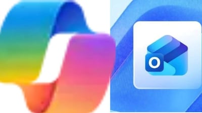 Copilot and Outlook. (Images CNBCTV18.com files)