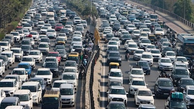 Delhi Traffic. (Image PTI file)