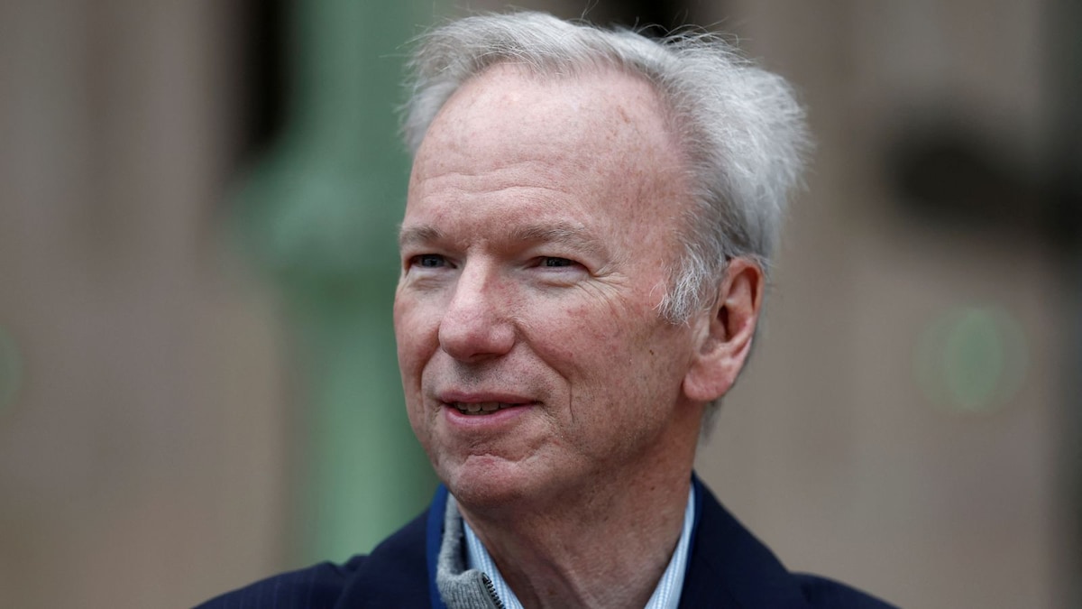 Former Google CEO Eric Schmidt’s 1% Anthropic stake set to pay massive windfall
