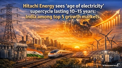 Hitachi Energy Predicts Decade Long Electricity Supercycle With India as Key Market