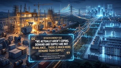 Hitachi Energy CEO Warns Industry Cannot Keep Up With Surging Power Demand