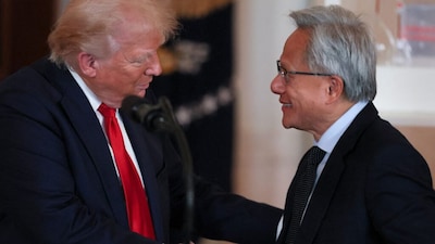 Trump Discloses Nvidia Stock Trades Ahead of Honoring CEO Jensen Huang
