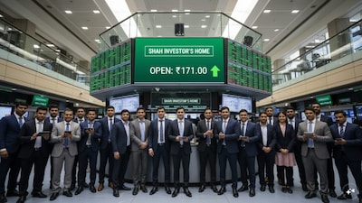 Shah Investor's Home IPO Debuts at Rs 171 on NSE and BSE