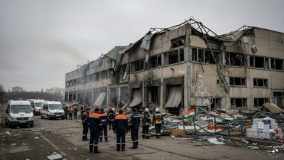 Russian Drone Attack Kills Employee at Indian-Owned Pharma Warehouse in Ukraine