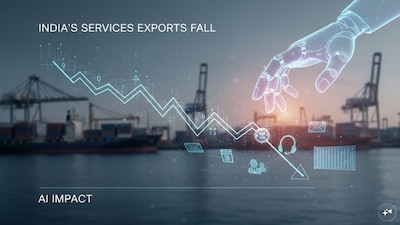 India Services Exports Slip in September Amid AI Growth Pressures and Global Slowdown