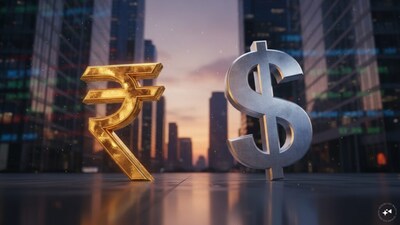 Rupee Dips to 95.95 Against Dollar Amidst Rising Oil Prices and US Yields