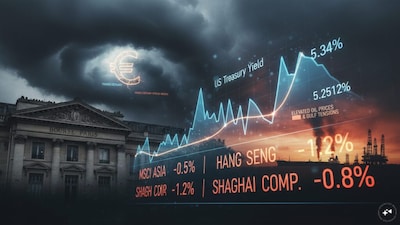 Asian Shares Fall as US Jobs Data Looms After Treasury Yield Hits 24-Year High