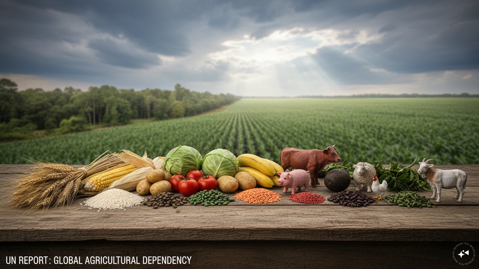 Why Our Global Food Supply Relies Entirely On Just 17 Species
