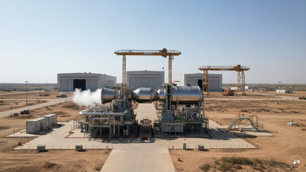 World Reusable Rockets Bengaluru firm unveils reusable rocket test site near Sriharikota; 1st ...