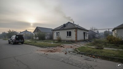 Russian Drones Kill Two Near Kharkiv in Overnight Strikes