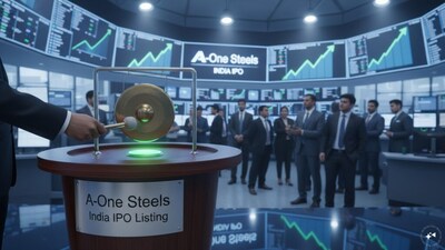 A-One Steels India IPO Debuts with Up to 14% Premium on BSE and NSE