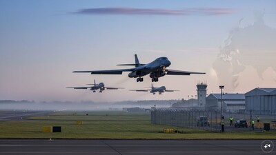 US Removes B-1 Bombers from UK Base Amid Terror Plot Concerns