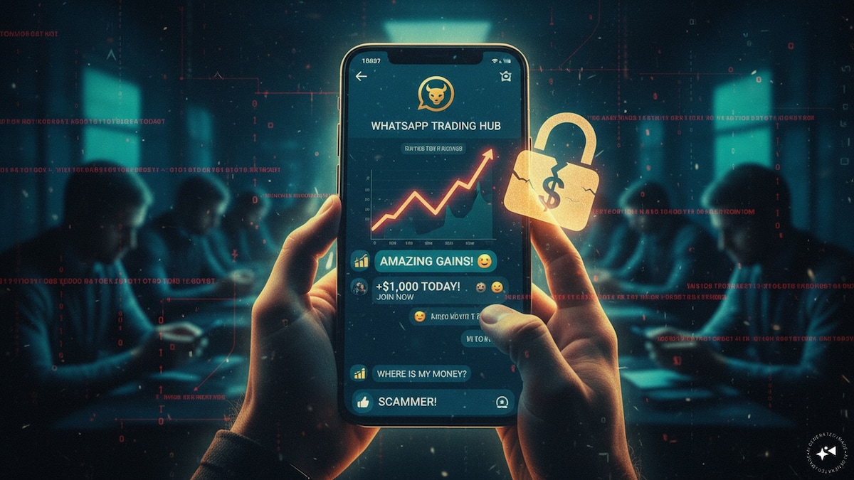 How fake trading groups on WhatsApp trap investors