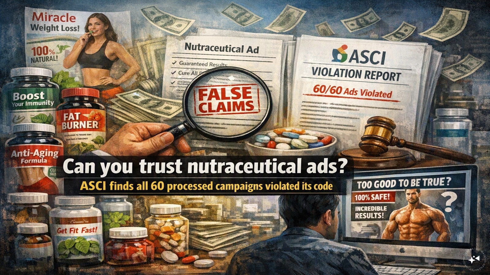 Can you trust nutraceutical ads? ASCI finds all 60 processed campaigns violated its code