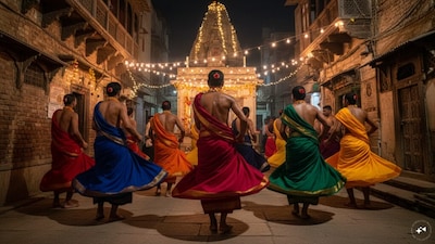 Men in Sarees: The 200-Year-Old Curse and Navratri Ritual in Ahmedabad