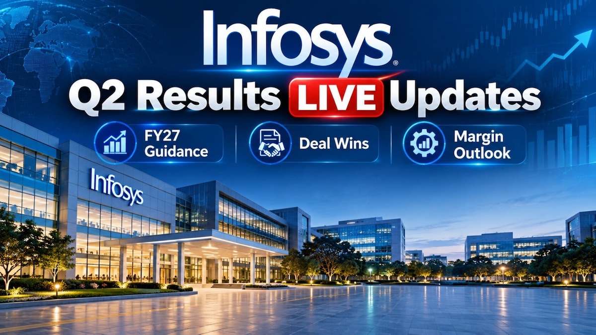 Infosys Q2 results LIVE updates: Revenue growth guidance cut; CC revenue misses estimates