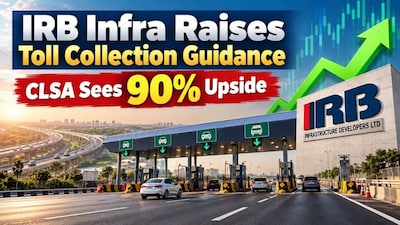 IRB Infra Shares Surge 4 Percent Following Upgraded Toll Guidance And Strong CLSA Outlook