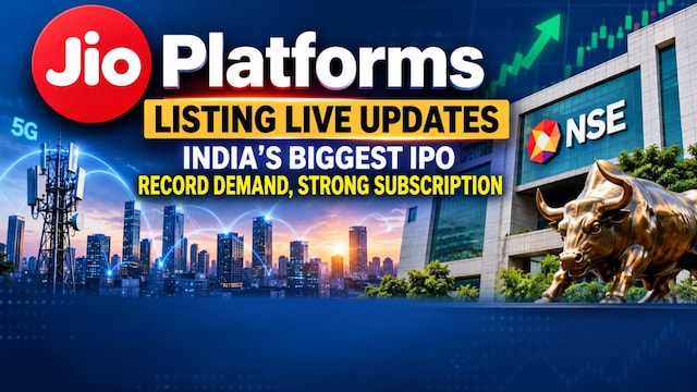 Jio Platforms Listing LIVE Updates: India's largest IPO set to debut on bourses today Jio Platforms Listing LIVE Updates: India's largest IPO set to debut on bourses today