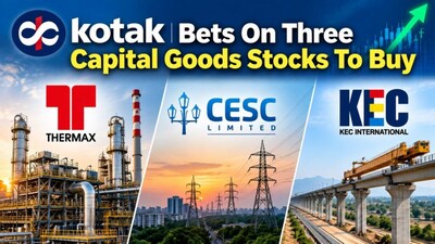 Three Capital Goods Stocks Surge Up To 7 Percent After Kotak Upgrades