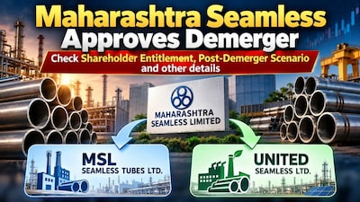 Maharashtra Seamless Shares Drop 6 Percent Following Demerger Announcement