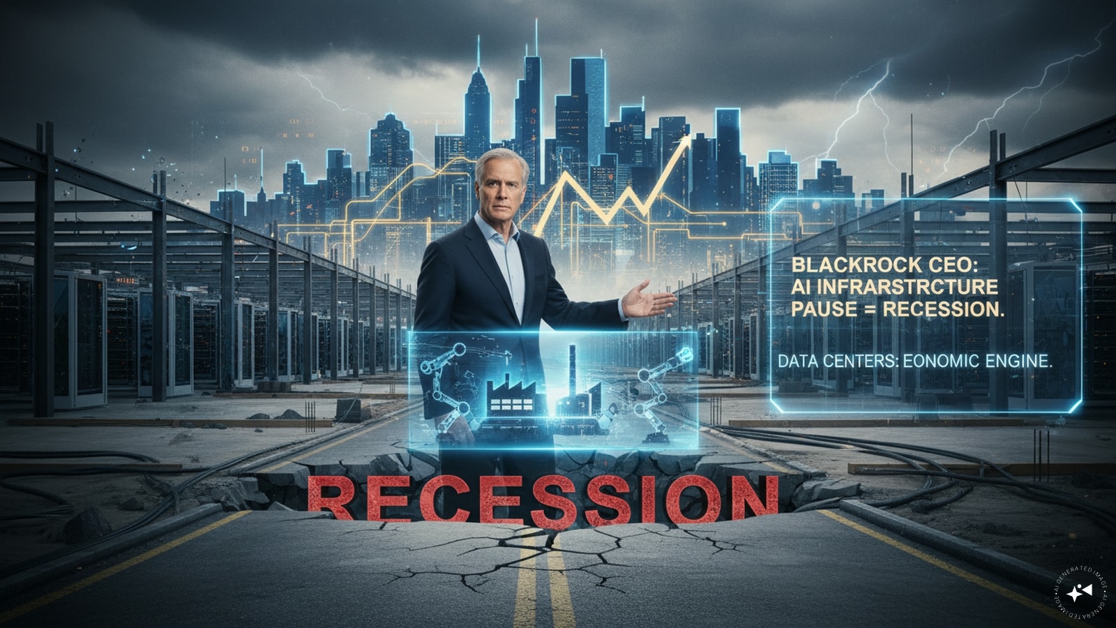 Why Larry Fink Says Halting Data Center Construction Breaks The Us Economy