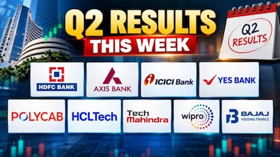 Q2 Results This Week: HDFC Bank, Axis Bank, ICICI Bank and 70 Others to Report Earnings