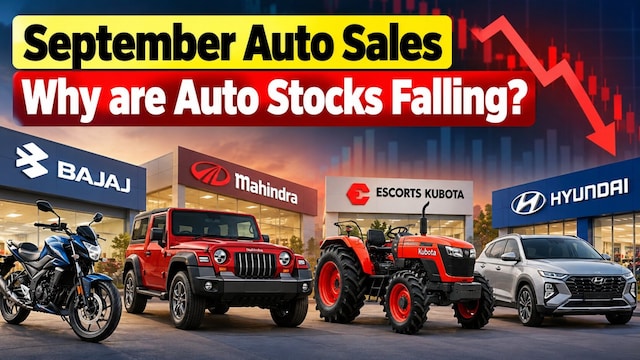 Explained - Why Auto stocks, led by Bajaj fell up to 7% after their September sales numbers Explained - Why Auto stocks, led by Bajaj fell up to 7% after their September sales numbers