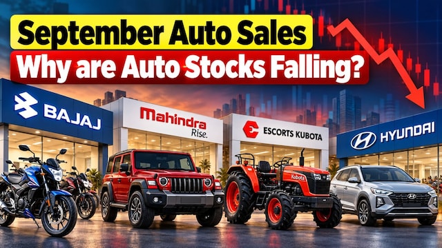 Explained - Why Auto stocks, led by Bajaj fell up to 8% after their September sales numbers Explained - Why Auto stocks, led by Bajaj fell up to 8% after their September sales numbers