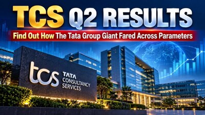TCS Q2 Results Meet Estimates As AI Contributes 10% Of Topline