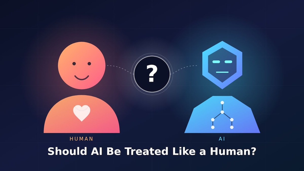 Should AI be treated like a human? A new paper published this week has an answer
